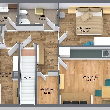 Haus Alpenheim 1 Apartment *
